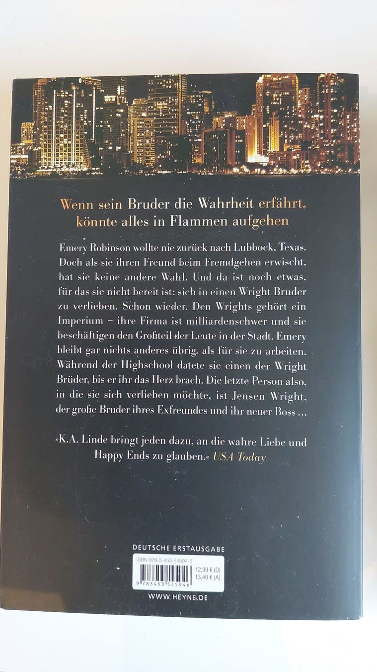 Libri: K.A. Linde Mr. Wright - Finding + Loving, Top Zustand! – Usato da Neftenbach venduto da Craigh_na_Dun 1