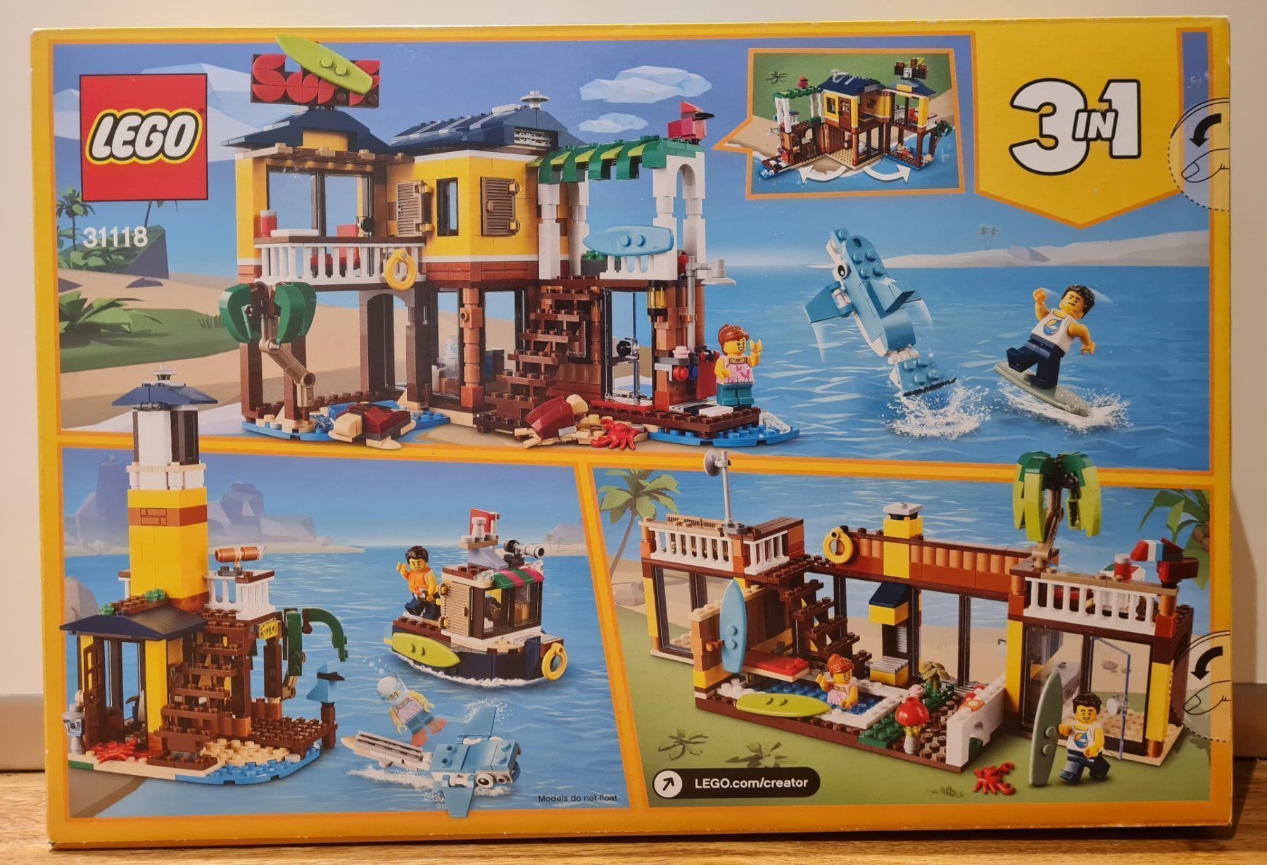 Lego Spielzeuge: LEGO Creator Surfer-Strandhaus 31118 – Neu und originalverpackt aus Hinteregg von BrickHeaven 2