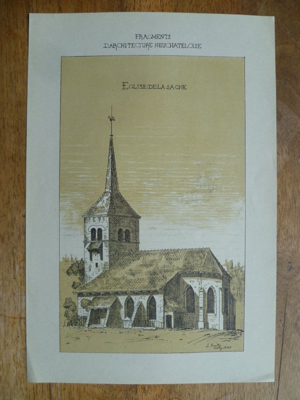 Gravures: LA SAGNE – Neuf (Voir description) à Bevaix par bohrap