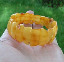 ♥ ARMBAND / Baltischer Bernstein / BUTTERSCOTCH / ELEGANT ♥