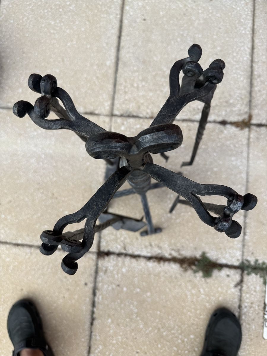 Tous les outils: Kaminbesteck 4Teilig Eisen handgeschmidet – D'occasion à Glattbrugg par Xena14 3