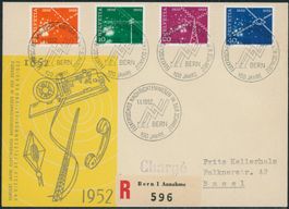 1952 - Nachrichtenwesen - Ersttagsbrief FDC ET