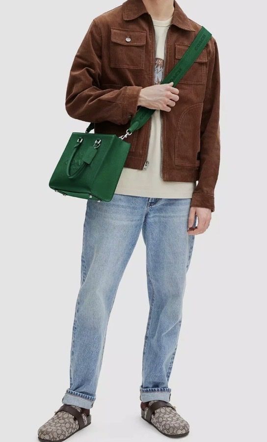 Coach Sacs: Handtasche Coach Grün Leder neu – Neuf (Voir description) à Steinhausen par Marmottarosa 4