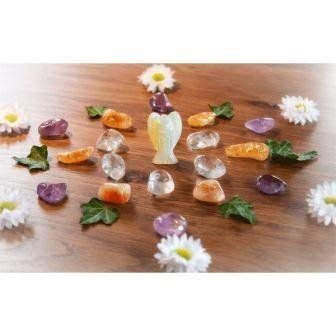Minerali & Pietre curative: Crystal Grid - Engel Verbindung – Nuovo e nell'imballaggio originale da Mauren venduto da Yeelen 1