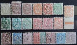 Frankreich ex. Kat. 86-112 */gest. 1900/