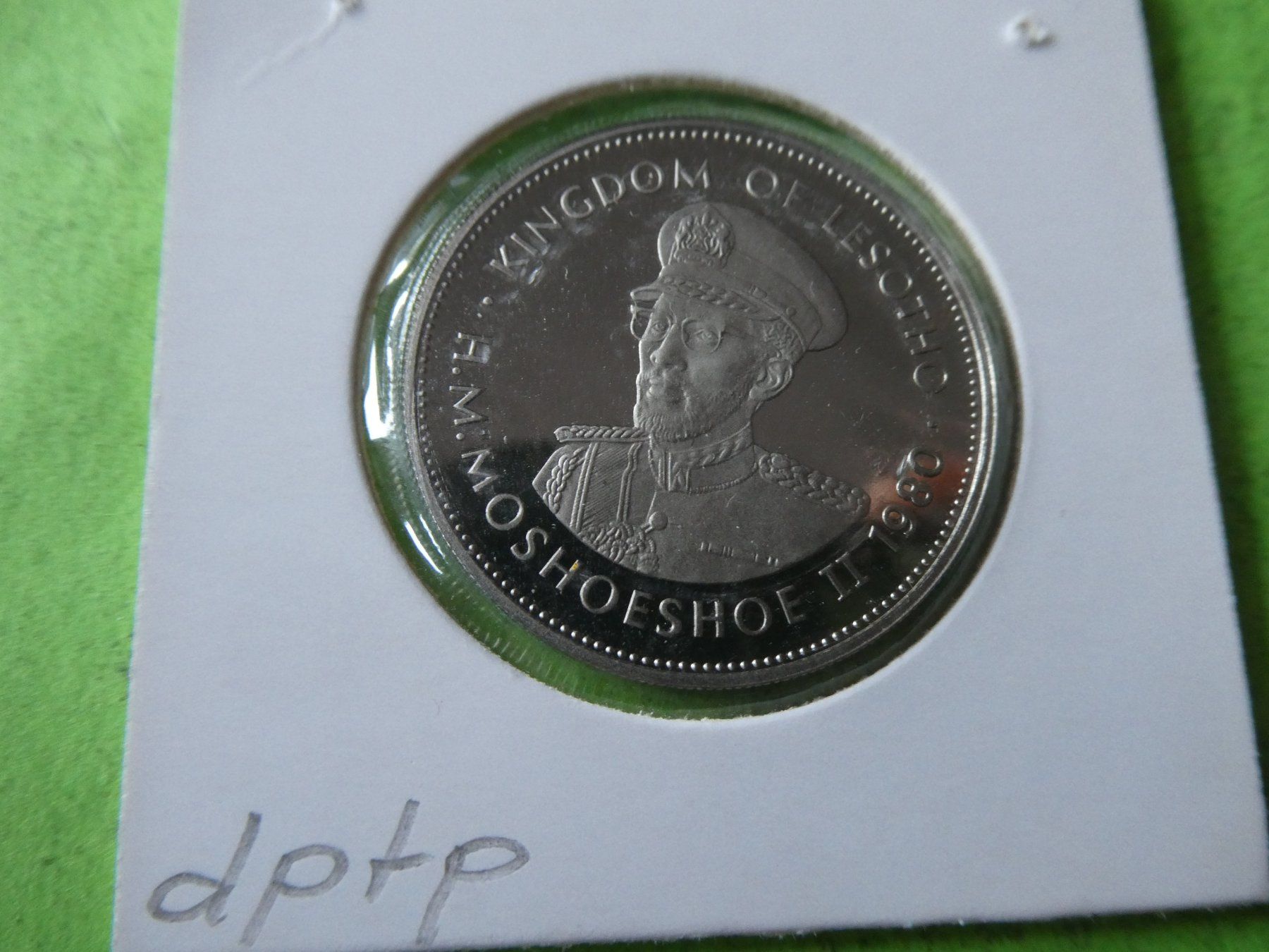 Tutti le monete: Lesotho 1980, 1 Loti   PP – Usato da Hinterforst venduto da Rohusri 1