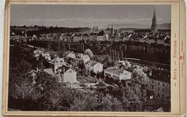 Kabinettfoto (11 x 16 cm), um 1895 - Bern, Panorama