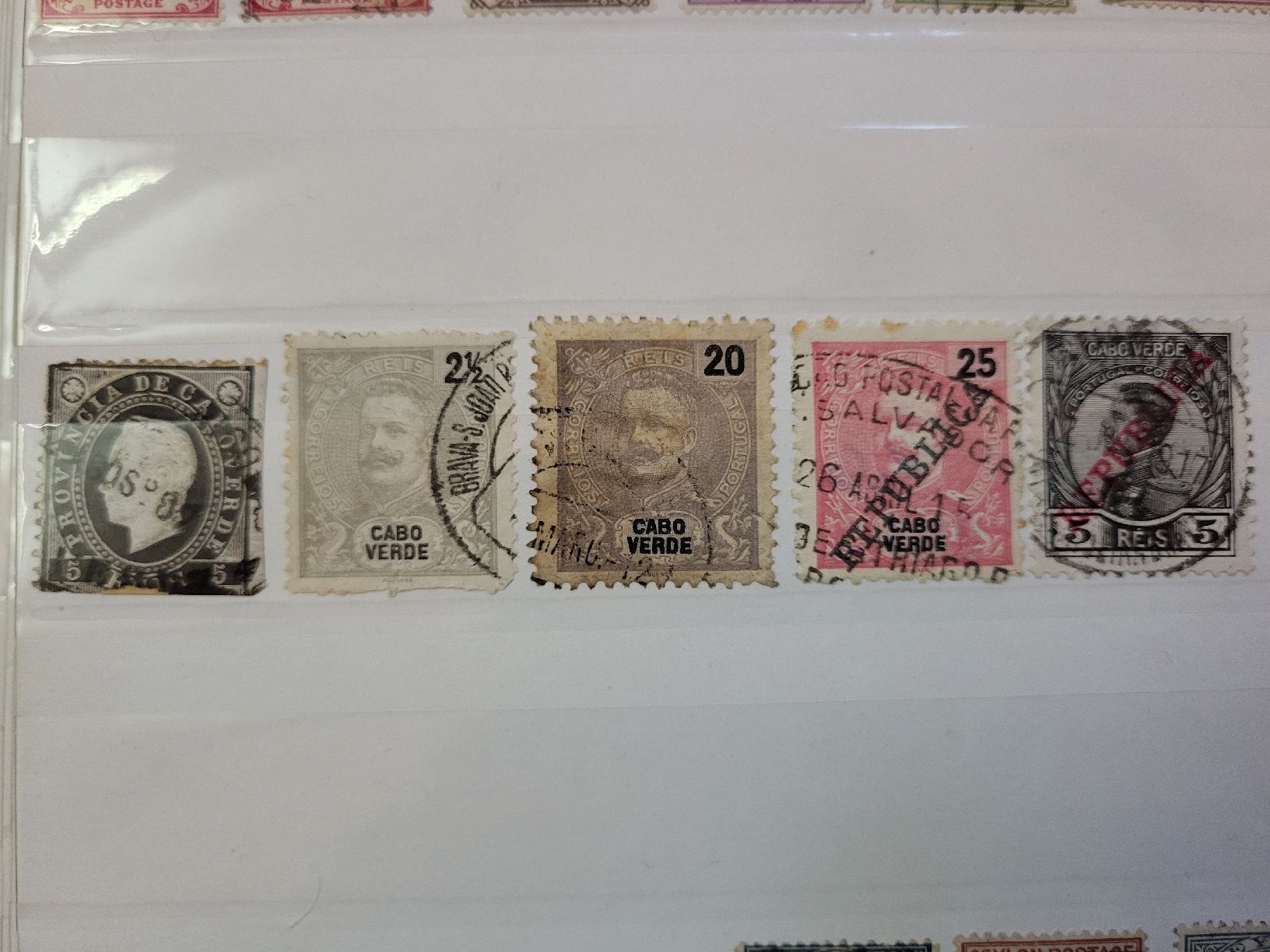 Tous les timbres: Kleinlot Cabo Verde ab 1886 – D'occasion à stäfa par brandy66