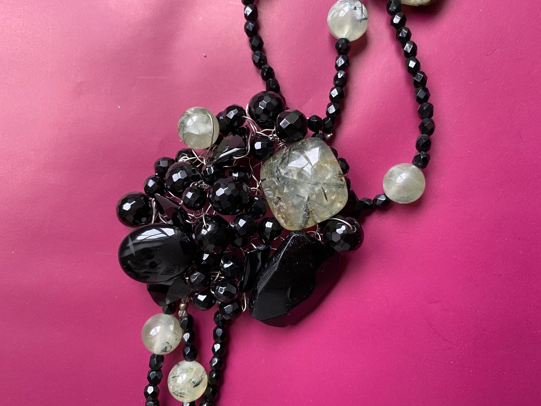 Ketten: Collier Sautoir Onyx Moosachat – Neu (gemäss Beschreibung) aus Bern von schnupka 3