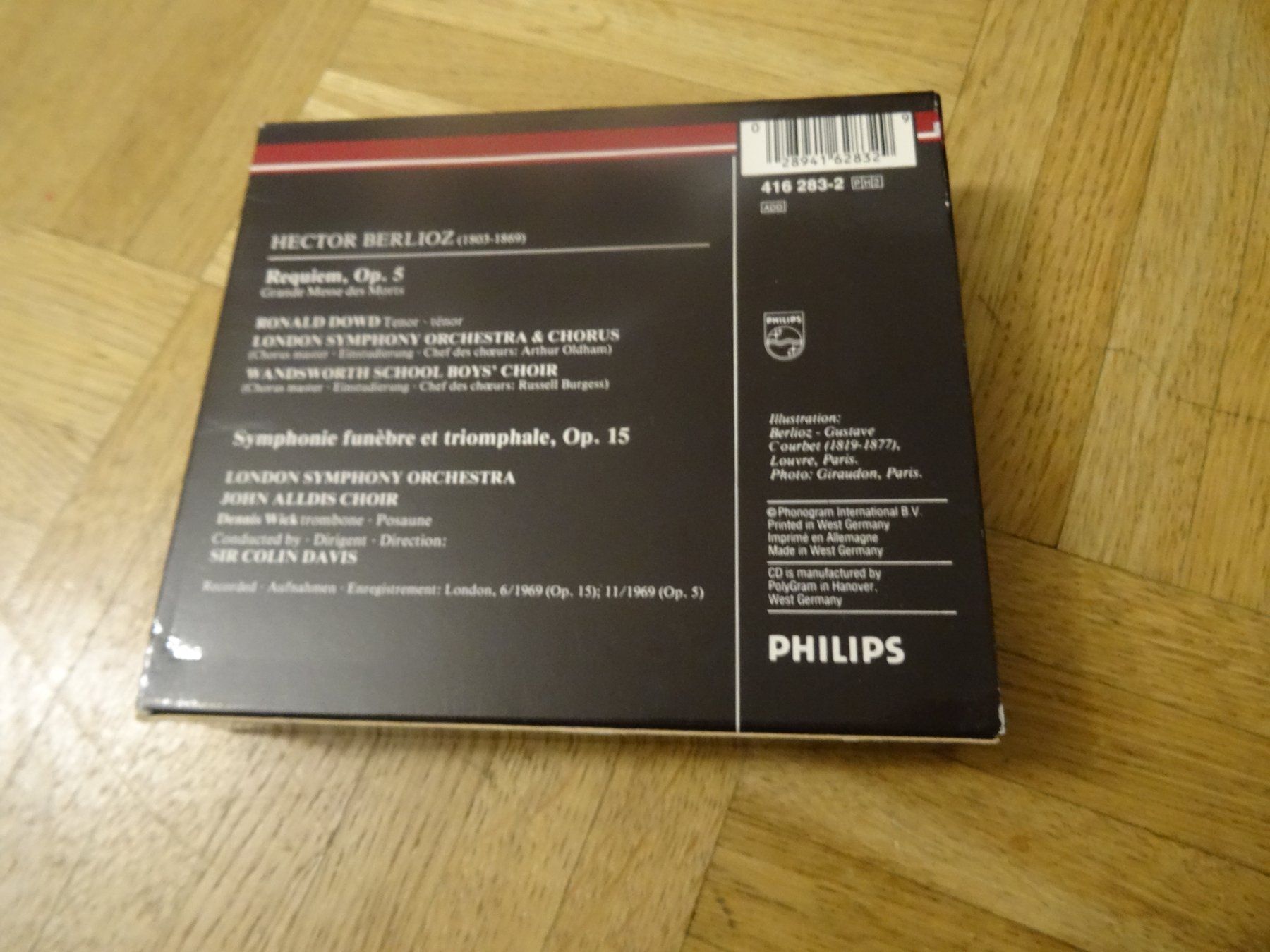 CD: Berlioz Requiem - Sir Colin Davis CD BOX – Usato da Olten venduto da Disc-Ausverkauf 1