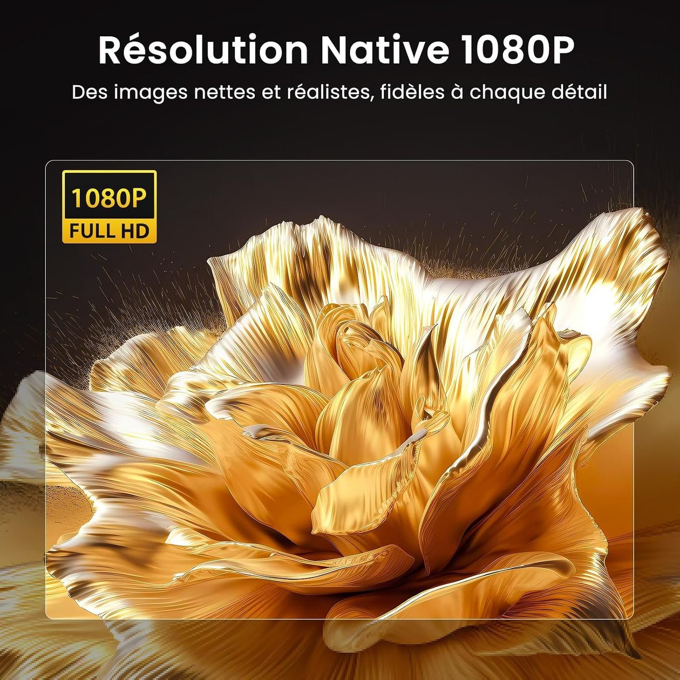 Proiettori: Mini Beamer 4K 1080P Full HD Bluetooth tragbar – Nuovo e nell'imballaggio originale da St. Gallen venduto da VerkaufsMaus50 1