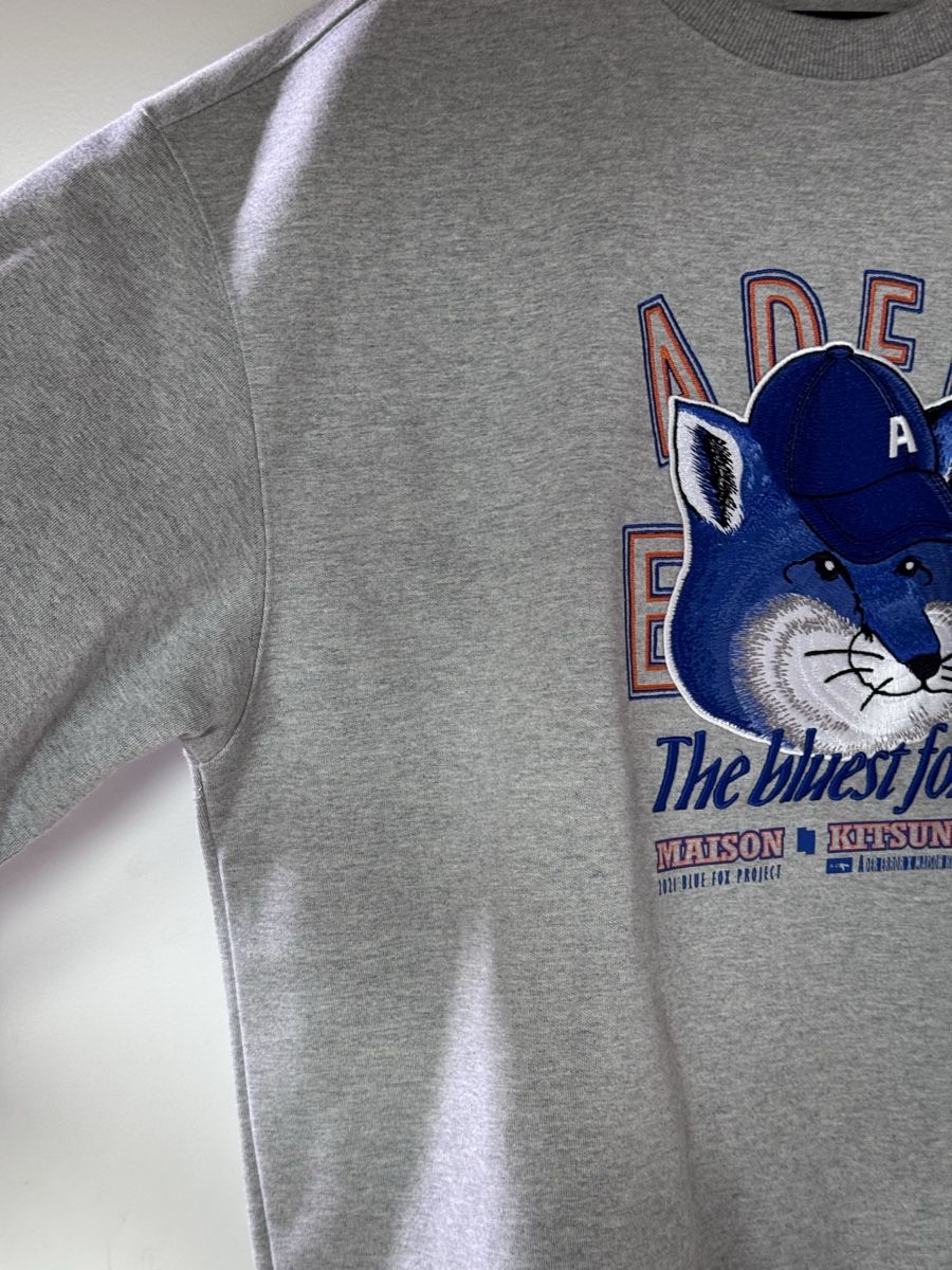 Pulls & Sweat-shirts: Sweatshirt Ader Error x Maison Kitsune grau Grösse A2 – Neuf (Voir description) à Luzern par dannaddannad 5