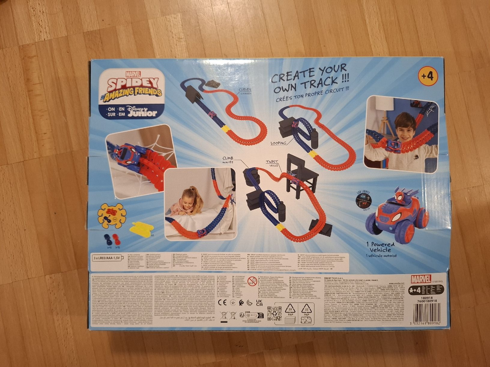 Smoby Giocattoli: Spidey Flextreme Rennbahn – Usato da Winterthur venduto da justs0m3guy 1