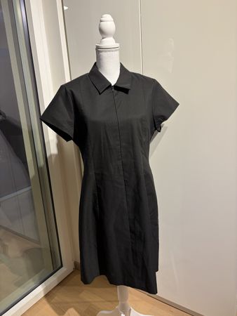 Mango Black short sleeve Dress - XL - Like new!