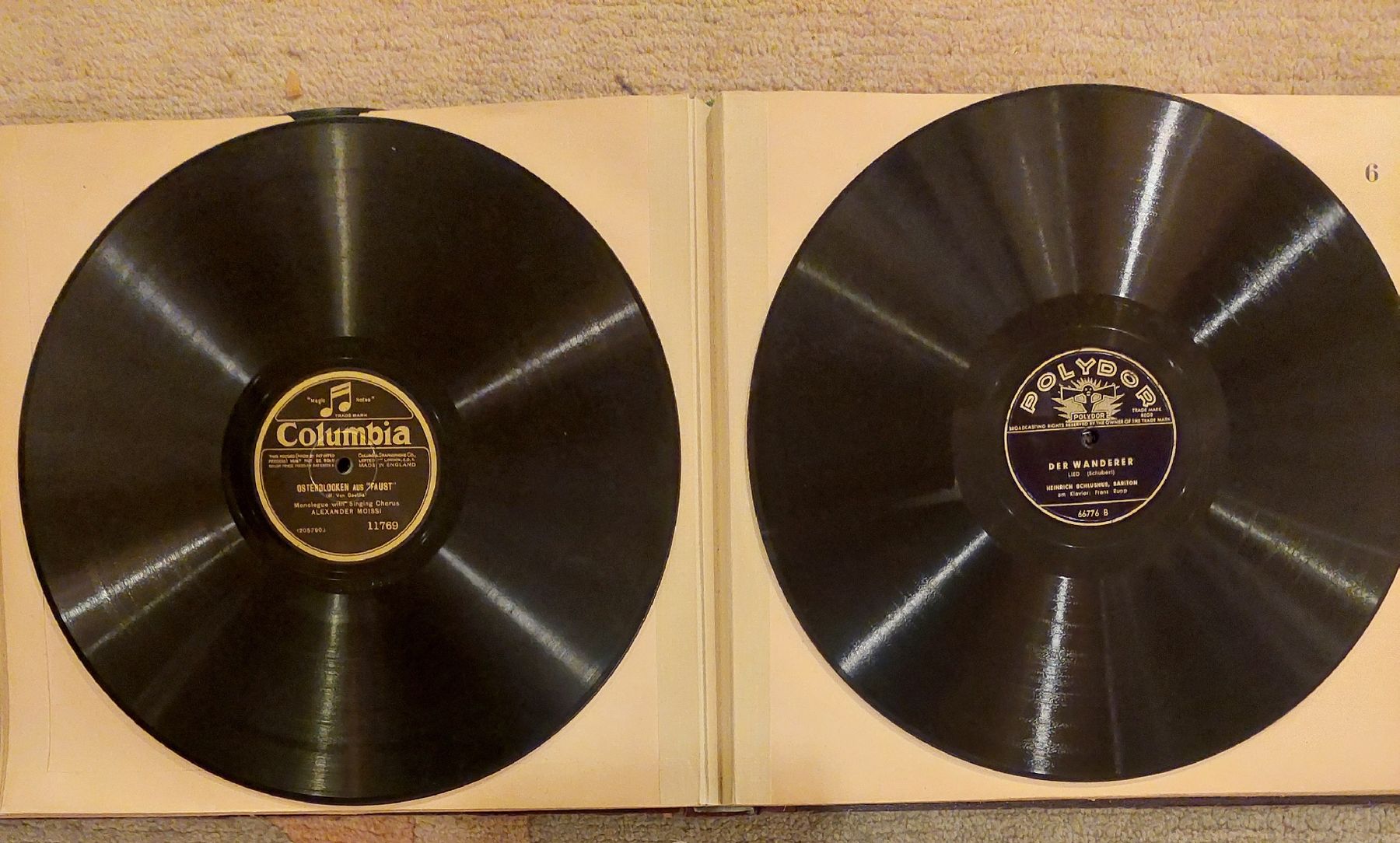 Schallplatten: 12x 78er Schellackplatten mit Opernhaftem und Beschwingtem – Gebraucht aus Zürich von Cortin 2