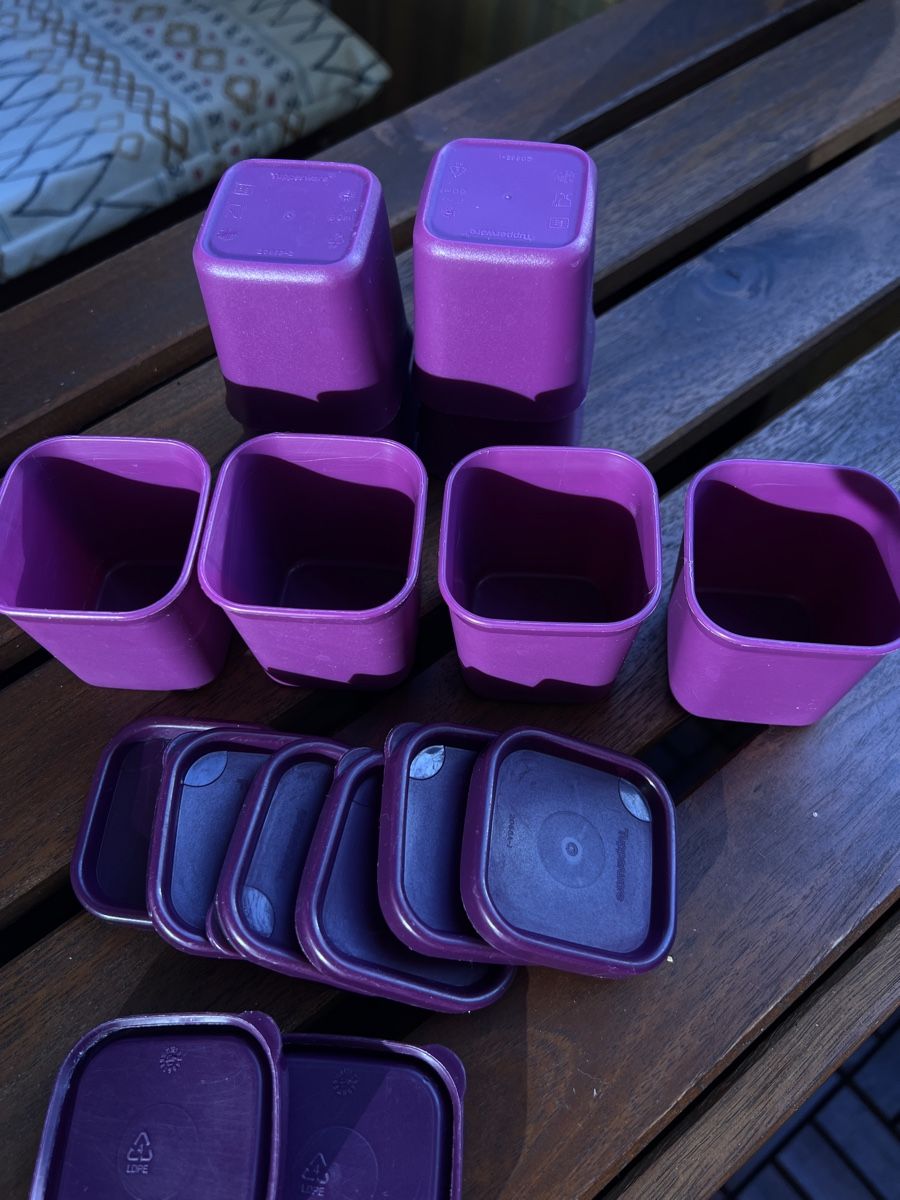 Tupperware Backformen: 8 mini moules Microgourmet Tupperware – Gebraucht aus Bernex von isa_c5fr 1