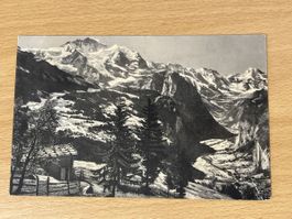 Alte Ansichtskarte Jungfrau, Lauterbrunnen, Rarität!