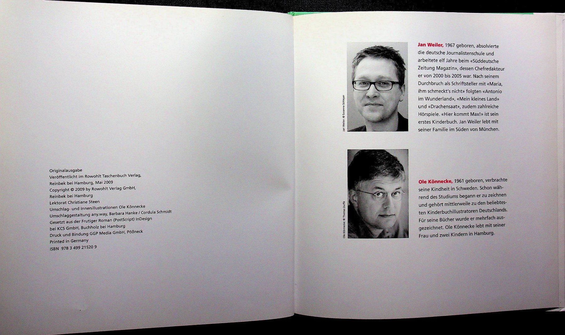 Libri: Jan Weiler Hier kommt Max Antolin Klasse 3 – Usato da Reitnau venduto da Zaomir 9