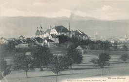 Wil (SG) Blick von Nordost auf die Altstadt