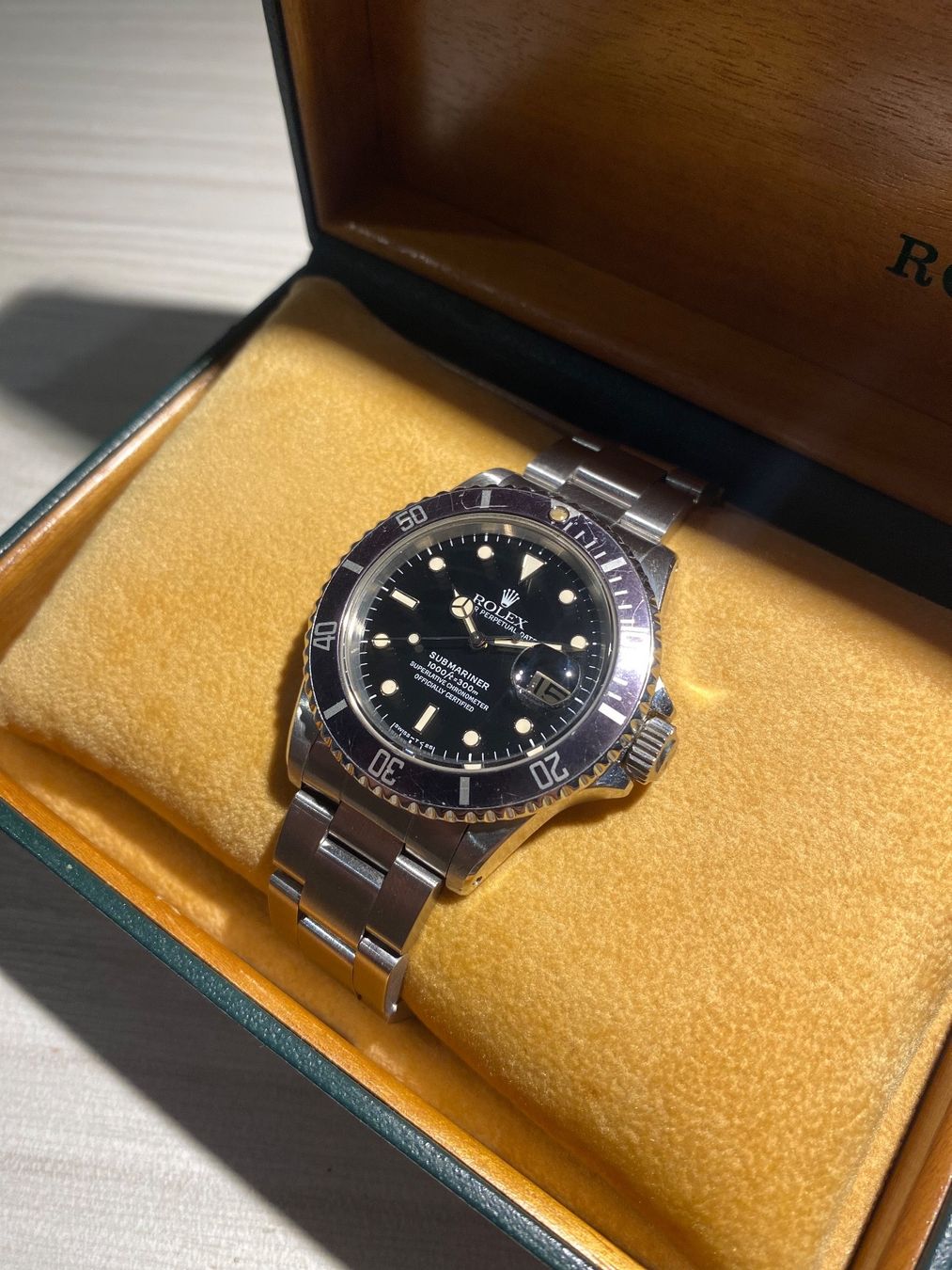 Rolex Uhren: Rolex Submariner Date  réf. 16800 von 1980 🚨ab 1.- 🚨 – Gebraucht aus Orbe von