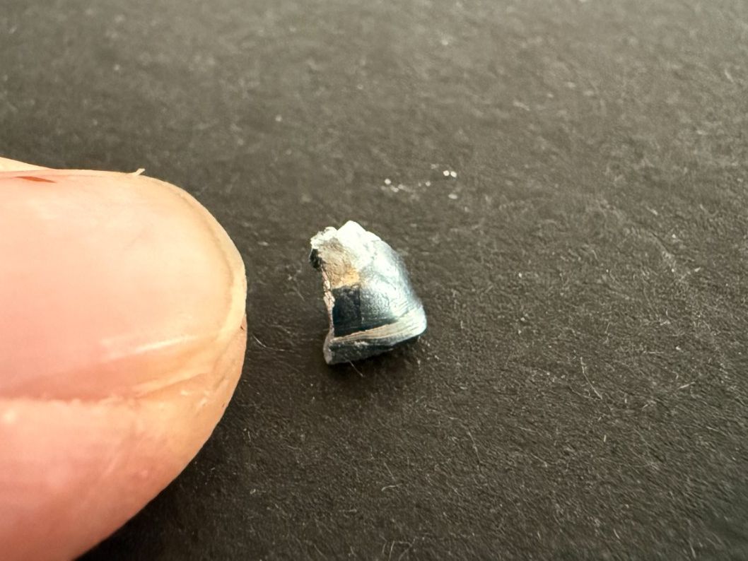 Metalli preziosi: Osmium, Bruchstück; 0,6 g – Nuovo (secondo la descrizione) da Lützelflüh-Goldb venduto da Elementis 3
