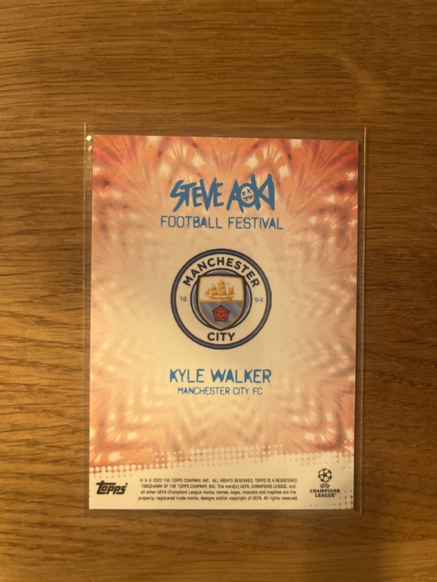 Topps Cartes à collectionner: Kyle Walker Topps Autograph - 06/10 Steve Aoki – Neuf (Voir description) à Wilen b. Wollerau par Cashley57 1