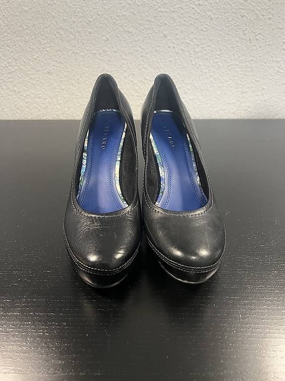 Scarpe da donna: Schwarze Damen-Pumps High Heels Gr. 40 – Usato da Au SG venduto da ali_j87n 2