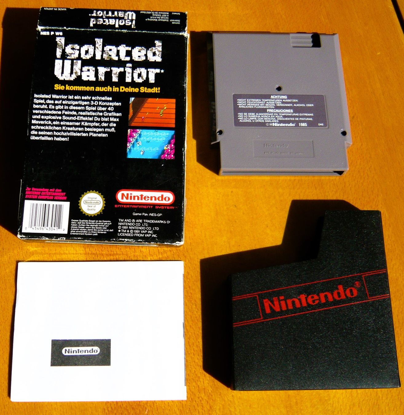 Nintendo Giochi: NES : Isolated Warrior, CIB, TB état – Usato da Onex venduto da Jaguar1986 2