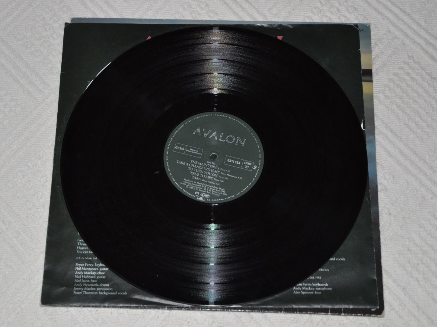 Schallplatten: LP Roxy Music - Avalon – Gebraucht aus Boll von Theodora15 5