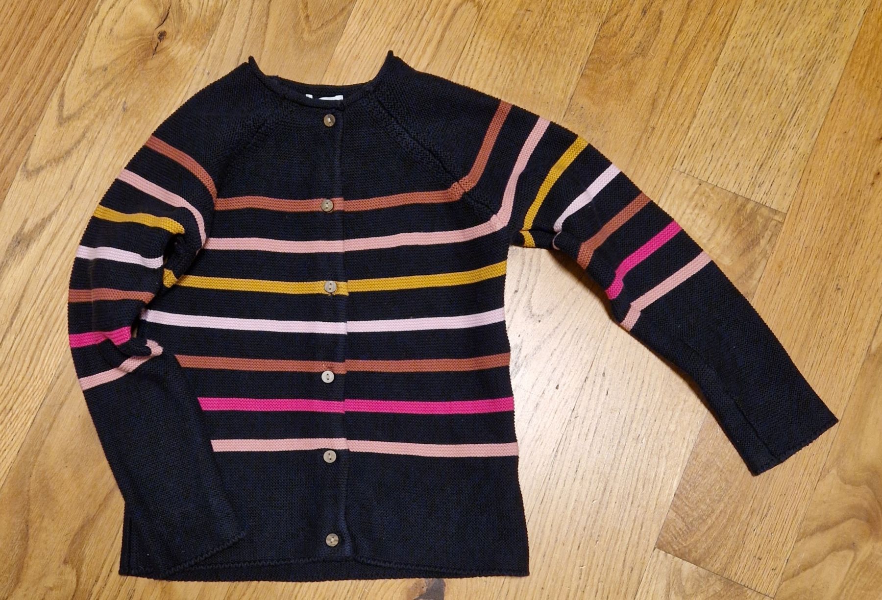 Next Giacche & Cappotti: Gestreifte Strickjacke – Nuovo (secondo la descrizione) da Bern venduto da hirse03