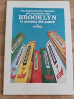Poster Affiche vintage Brooklyn la gomma del ponte 1967