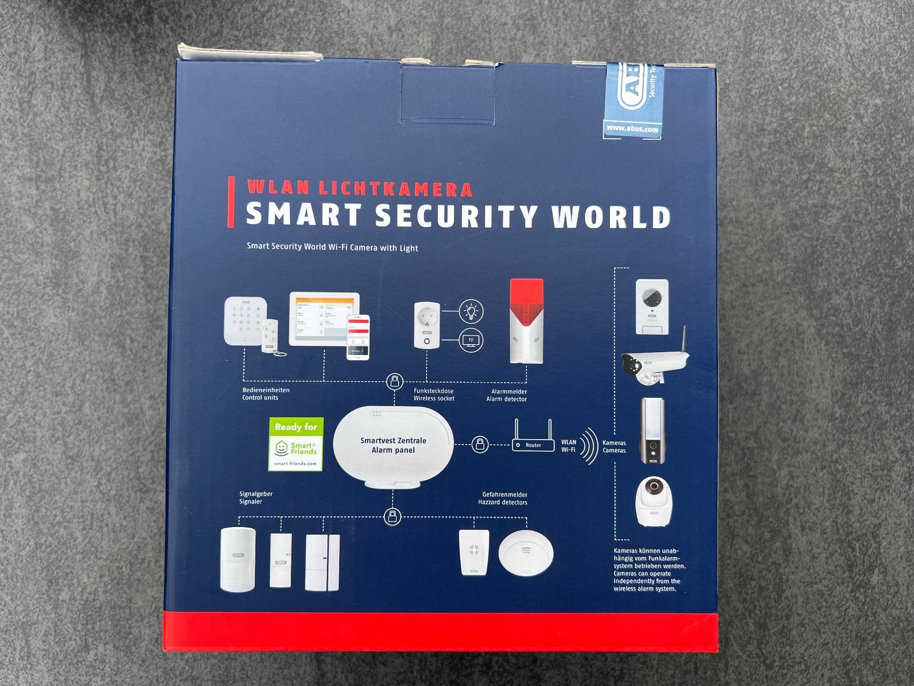 Videocamere: ABUS Smart Security World WLAN Lichtkamera NEU – Nuovo e nell'imballaggio originale da Altendorf venduto da Moto1 1