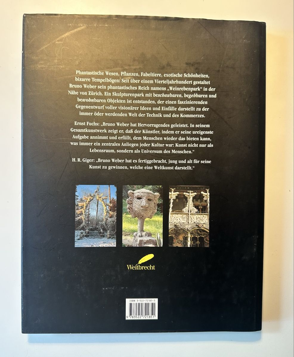 Libri: Kunstbuch Bruno Weber, Phantastische Reise – Usato da Zürich venduto da bella027 2