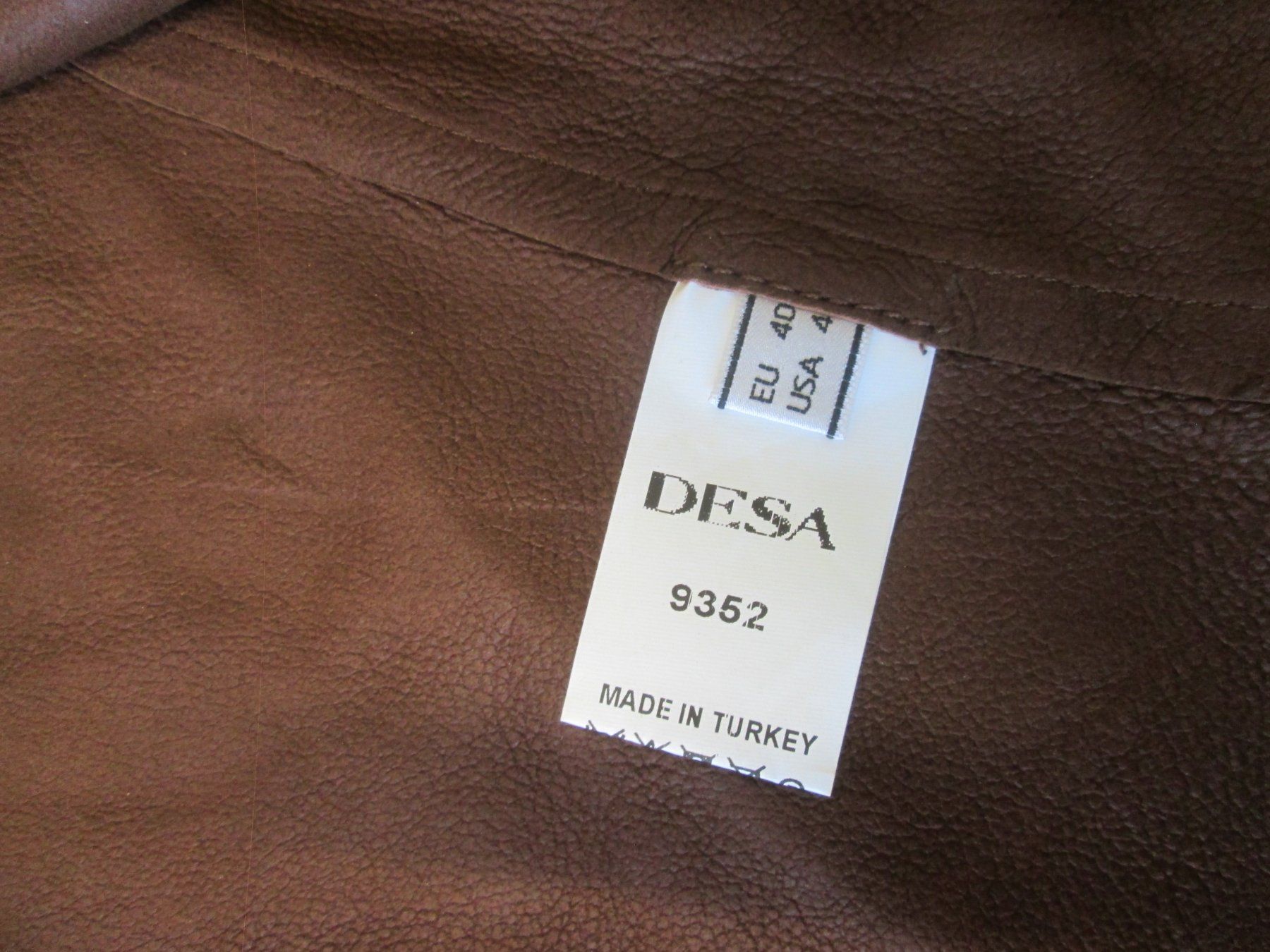 Giacche: Desa collection Lederjacke, Größe 34/36 – Usato da Sementina venduto da babucia 4