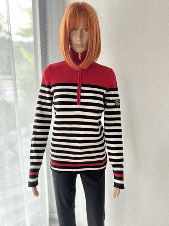Lauren Ralph Lauren Pullover gestreift Grösse M Baumwolle
