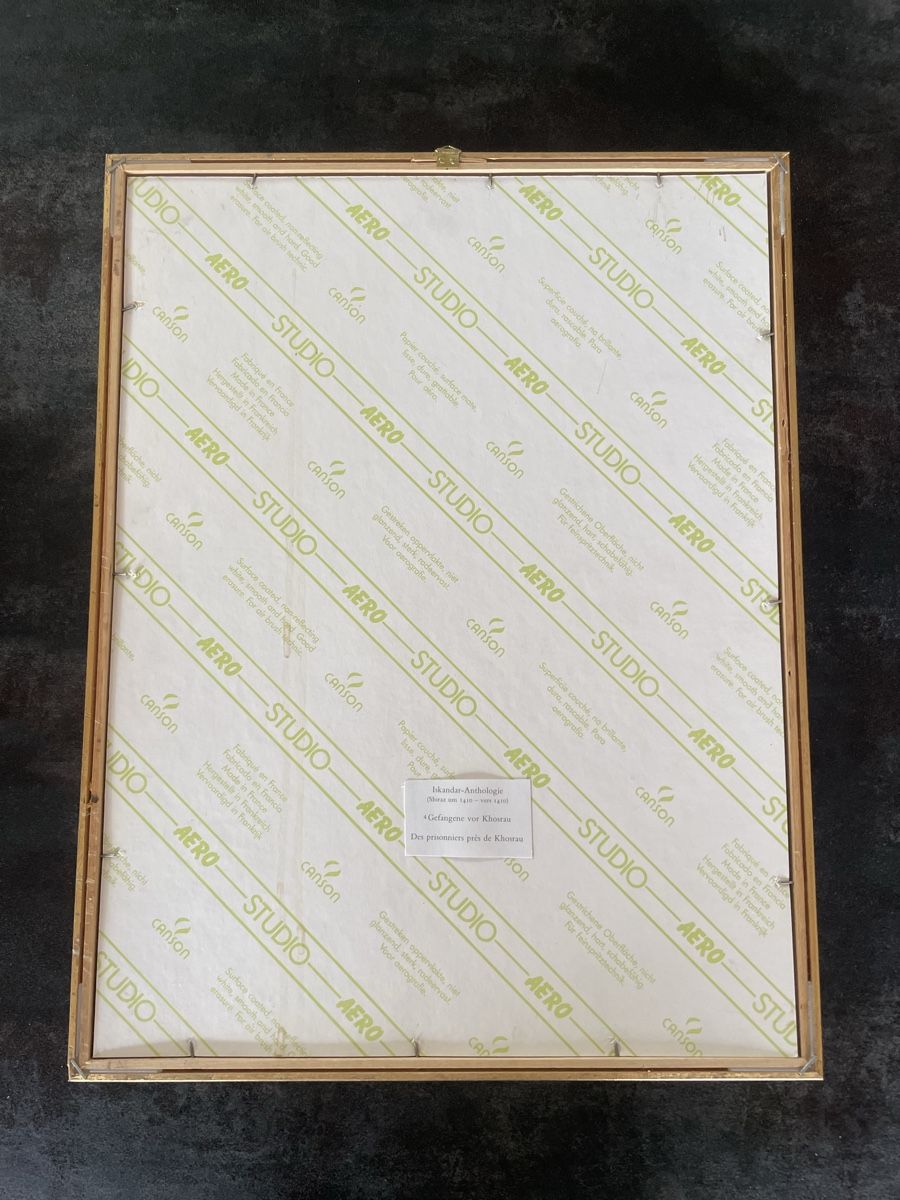 Dipinti: Tableau Ancien Tissu Persan – Usato da Vallamand venduto da Bricbracbroc82 4