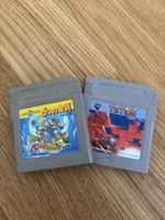 Original Nintendo Gameboy Game Tetris und Super Mario Land 2