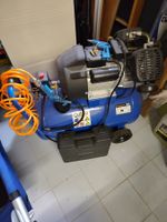 Druckluft Kompressor 50L + Schlagschrauber Stanley