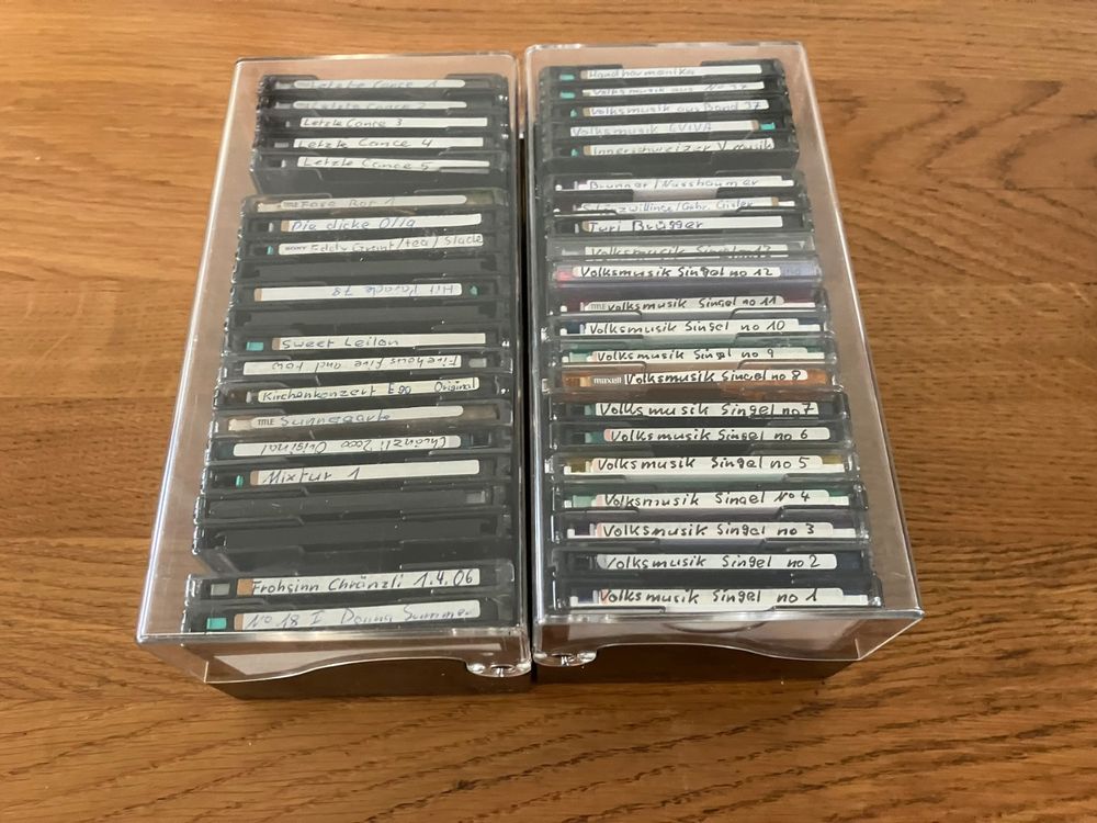 Minidisc 42 Stück bespielt Kaufen auf Ricardo