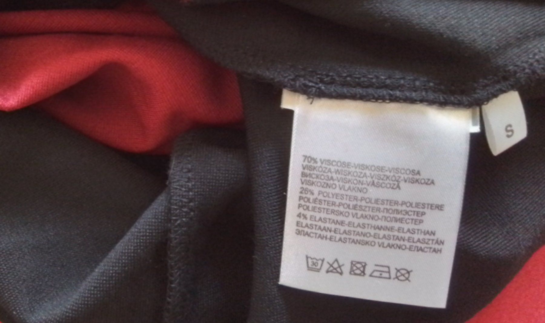 C&A Kleider: Kleid / Gr. S / dunkelrot/schwarz NEU – Neu und originalverpackt aus Zürich von meinhobby 5