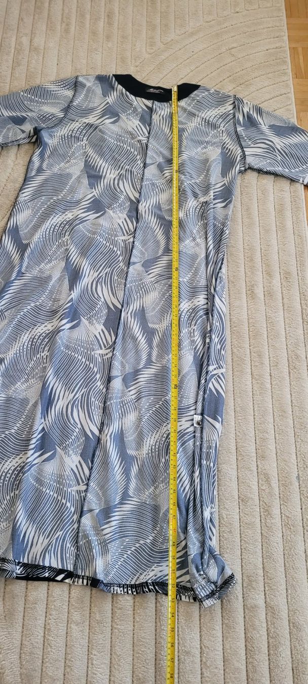 Vestiti: Élégante robe  Metex longue imprimée taille 54/56 – Nuovo (secondo la descrizione) da Vevey venduto da x_y_f 4