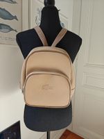 Lacoste classic daily city beige waterproof backpack alligat