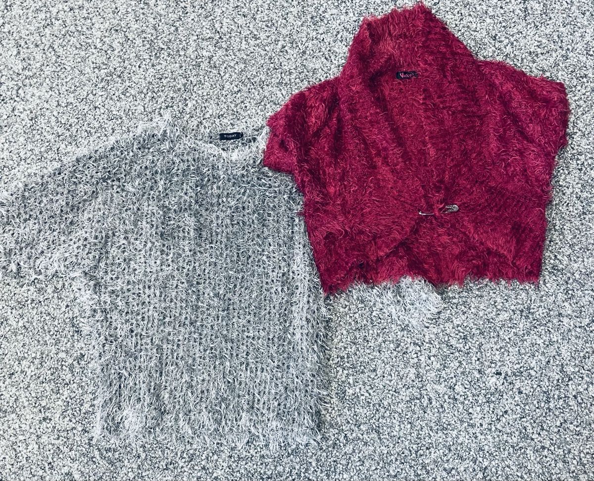 Kleiderpakete: Flauschige Strickjacke & Pulli, Kleiderset – Neu (gemäss Beschreibung) aus Au ZH von Jaggy4