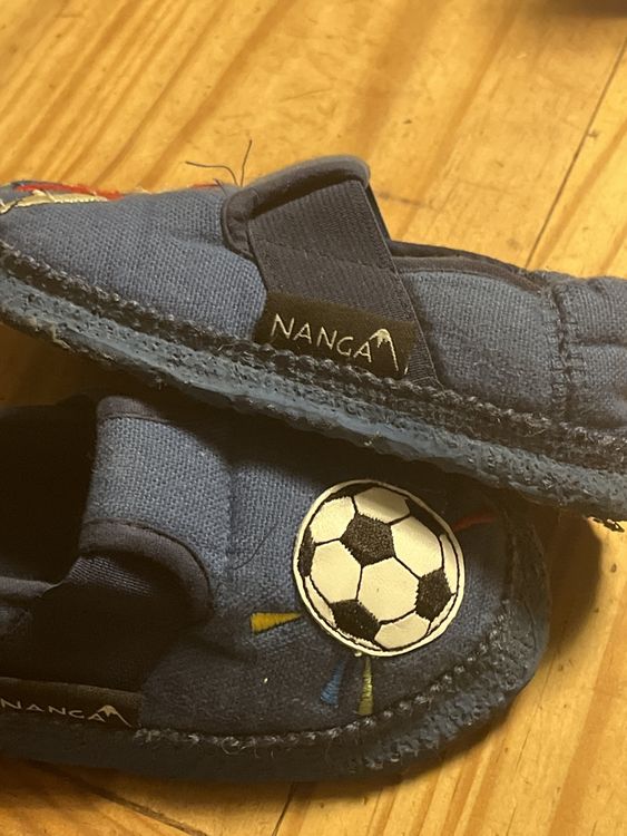 Nanga Hausschuhe Fussball Gr. 24 3