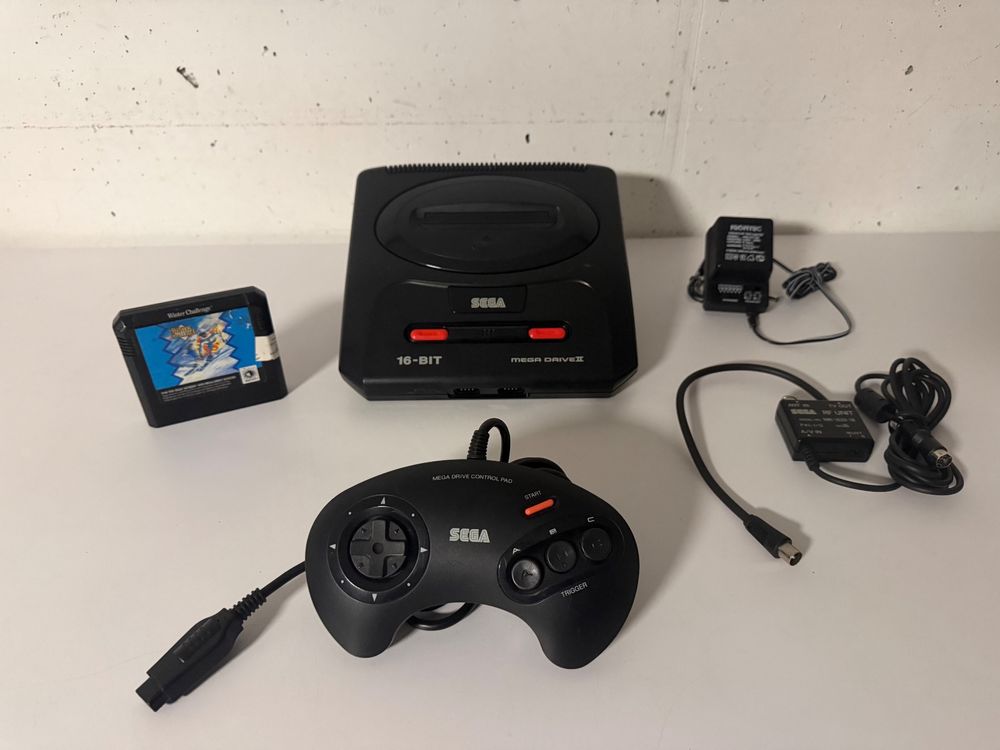🔥Sega Mega Drive ll top Zustand mit Spiel ab 1.- 🔥 (Gebraucht) in ...