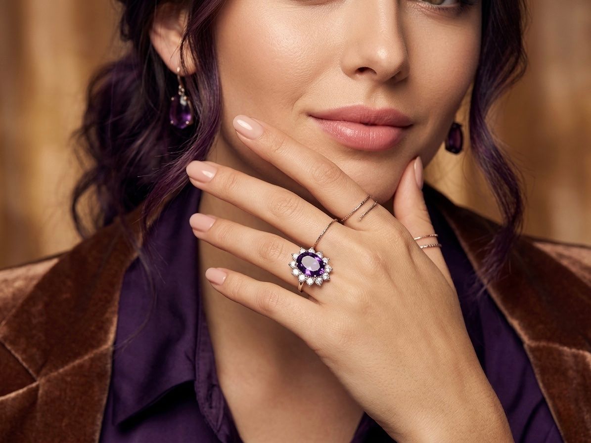 Anelli: Bague Purple Dream – Nuovo e nell'imballaggio originale da St-Maurice venduto da Sandrinette123 2
