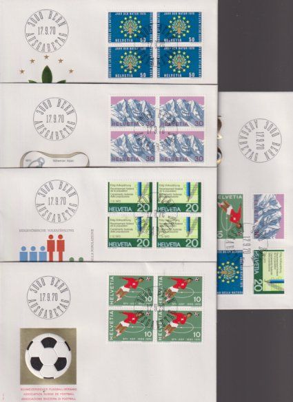 Tutti i francobolli: FDC-Serien 1968 - 1970 – Usato da Koblenz venduto da Boerse6 4