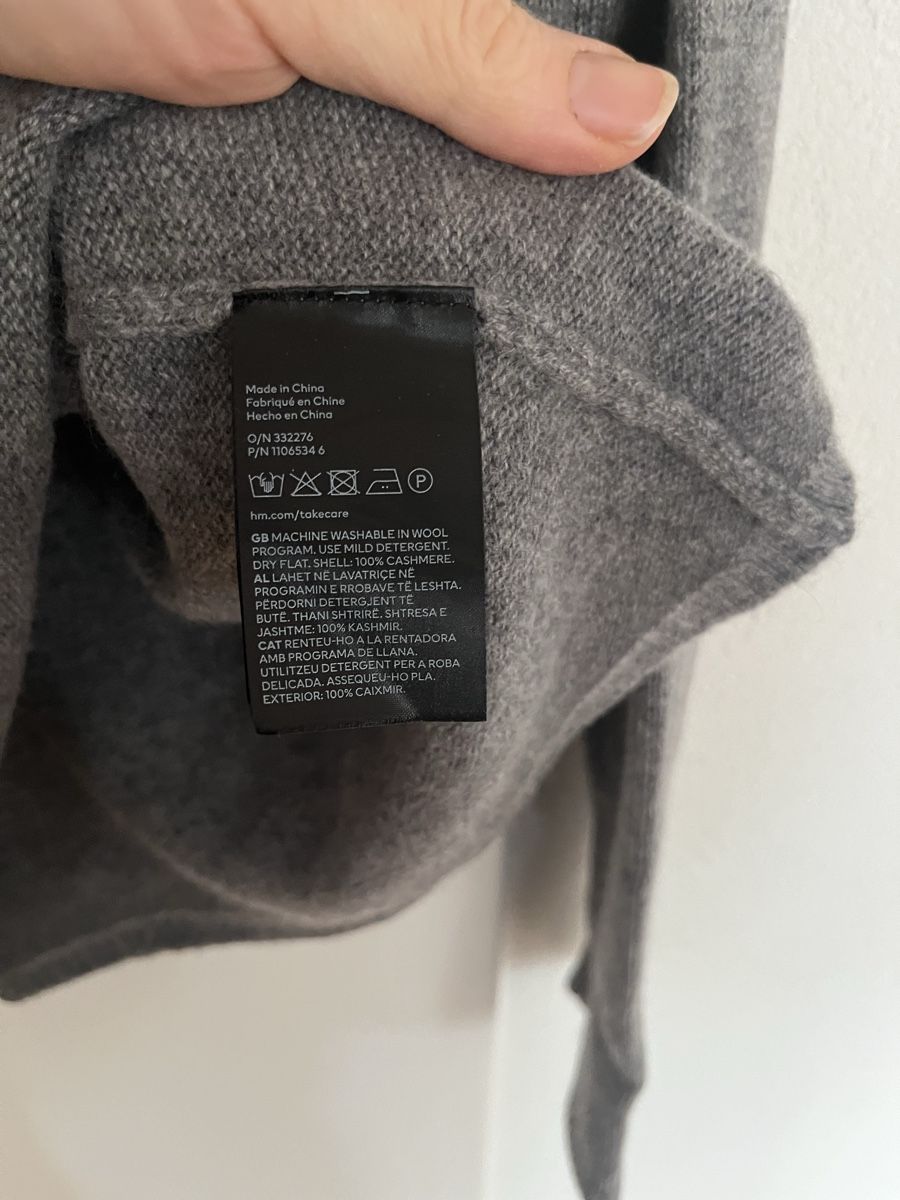 H&M Pullover & Sweatshirts: H&M Kaschmir Pullover, Grösse S, Grau - Top Zustand! – Gebraucht aus Wädenswil von Iana32 2