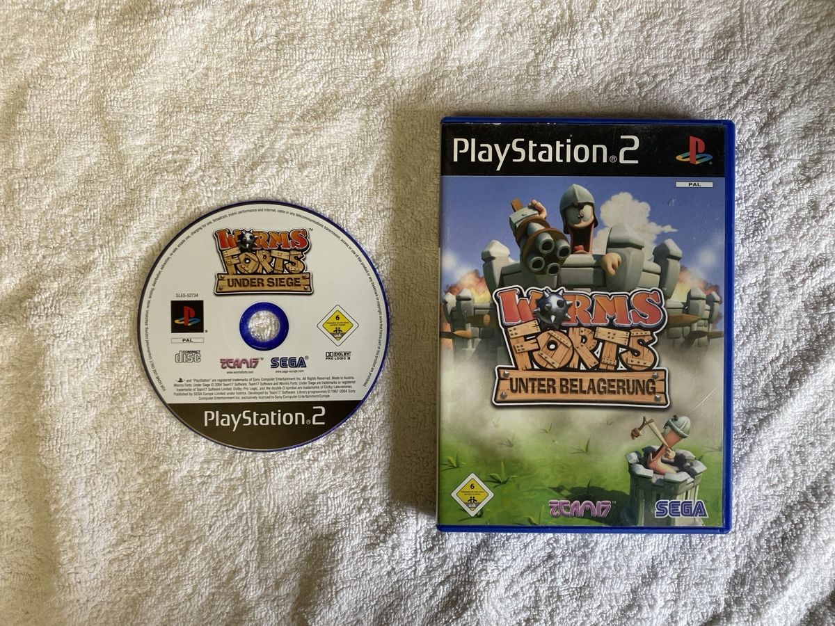 Sony Giochi: Worms Forts: Unter Belagerung PS2 – Usato da Reichenbach i. K. venduto da Daniel840