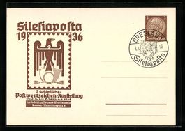 Breslau, Silesiaposta 1936, Briefmarke, 